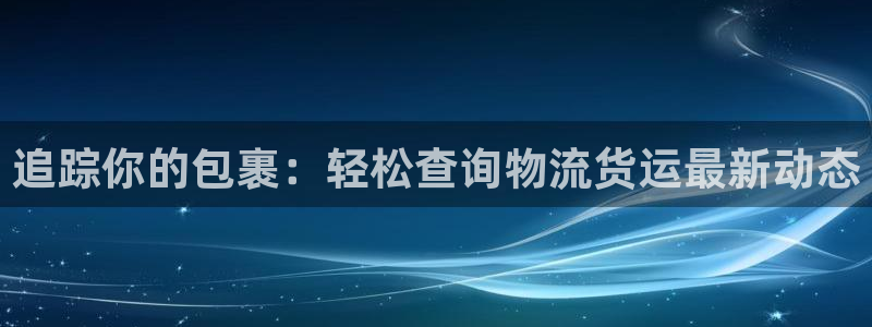 28圈登录流程：追踪你的包裹：轻松查